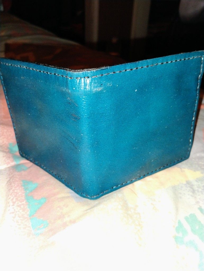 Turquoise Bifold Wallet