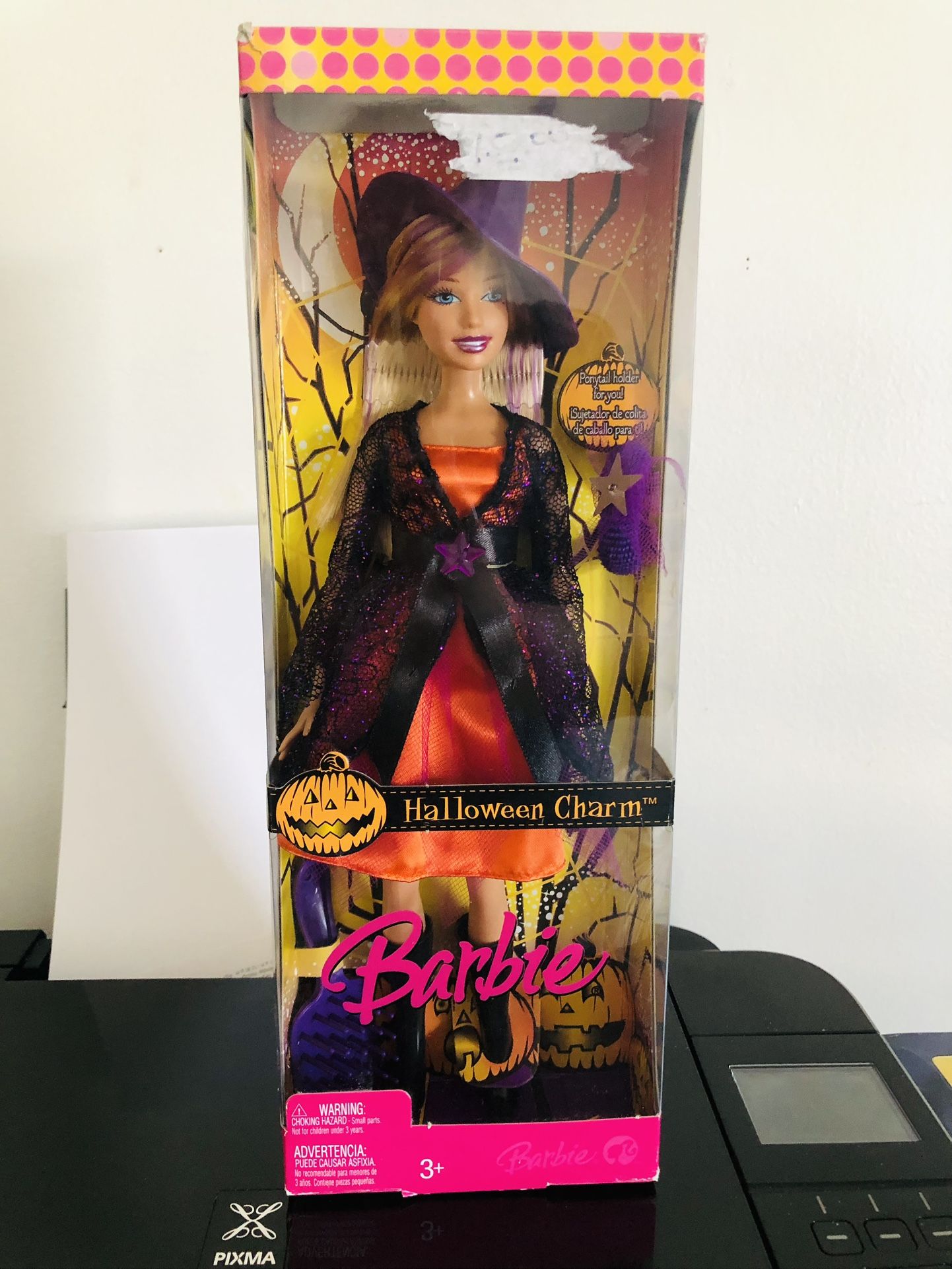 ‘2006’ Halloween Charm Barbie. Mint Condition…$20