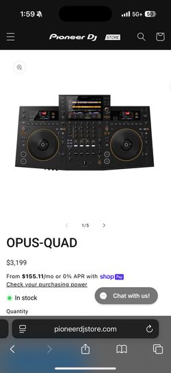 Pioneer Dj Opus Quad