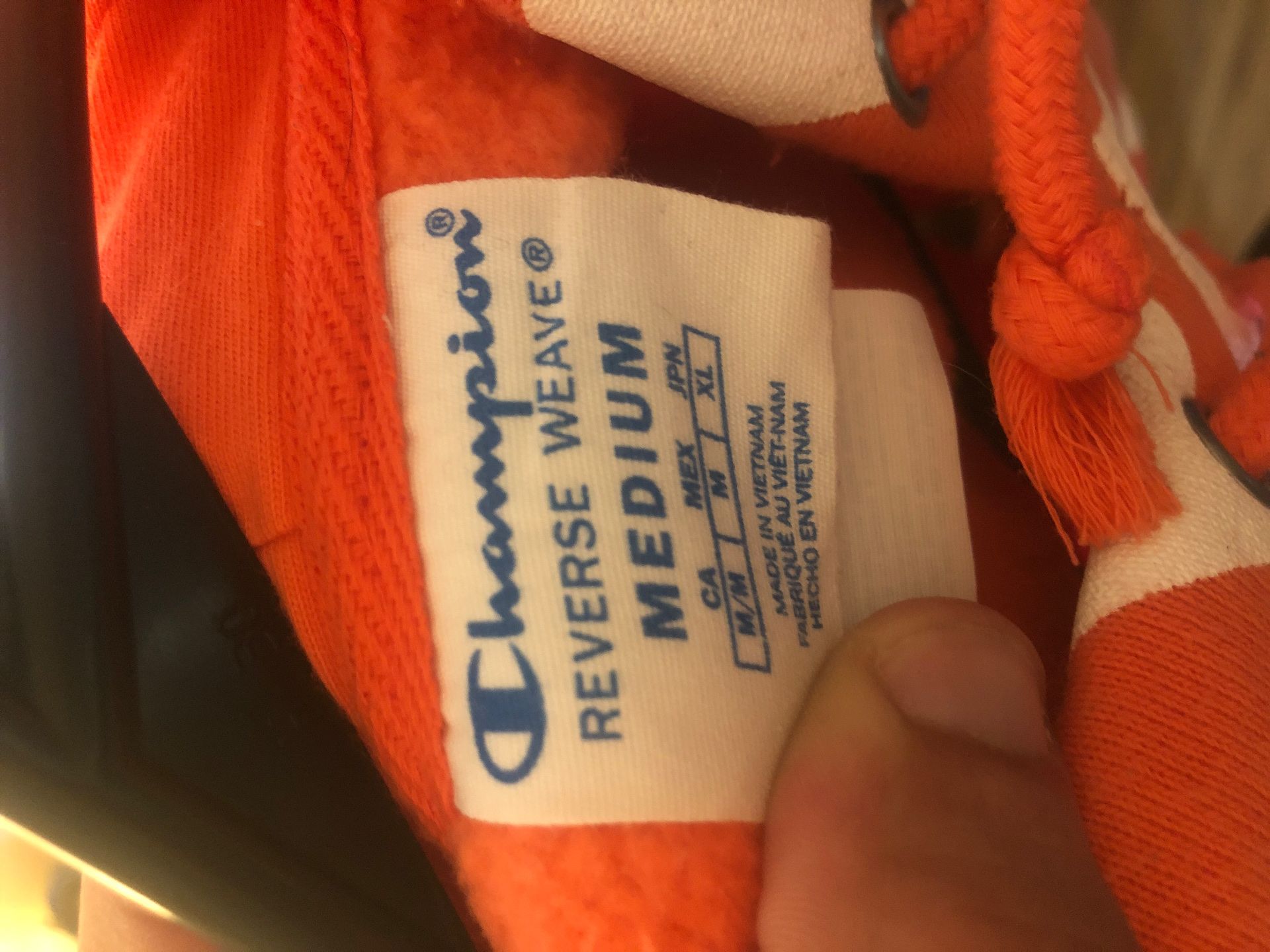 Champion hoodie