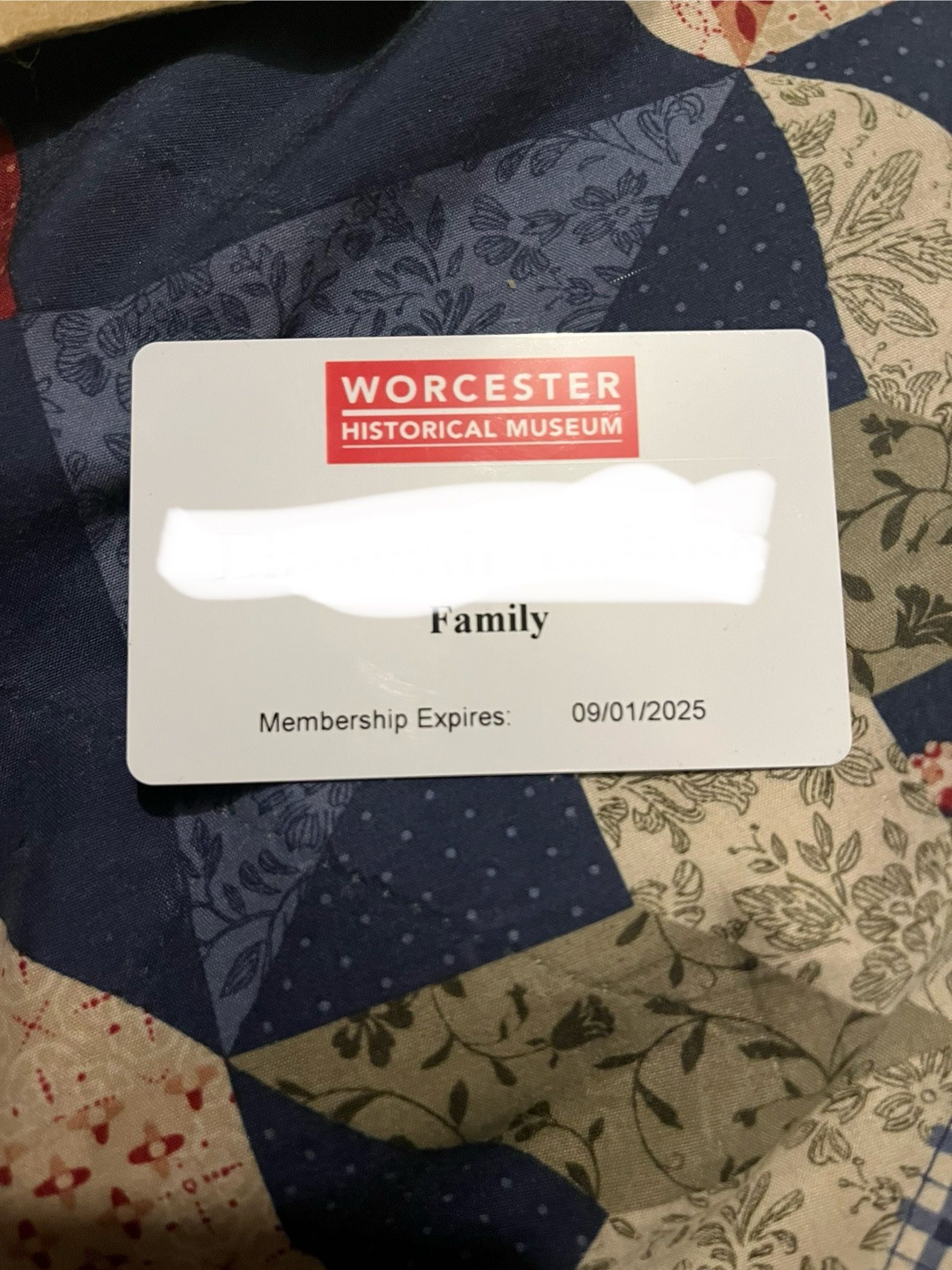 Worcester Historical Museum Family Pass