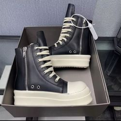 Designer Men Genuine Leather High Shoes