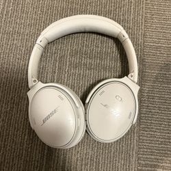 Bose QuietComfort 45 Wireless Noise-Cancelling Headphones White Smoke 
