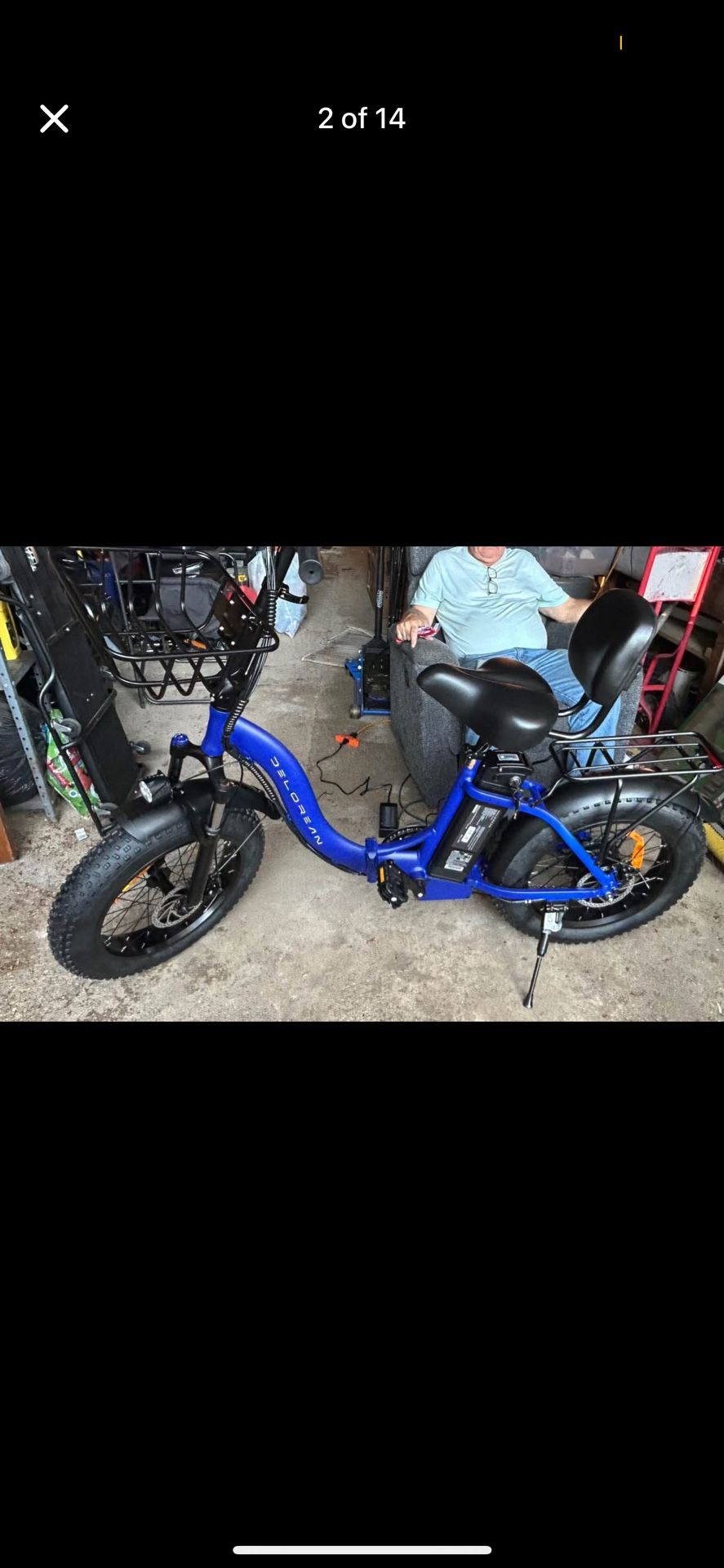 Delorean Electric Bike 