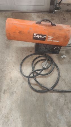 Dayton torpedo heater