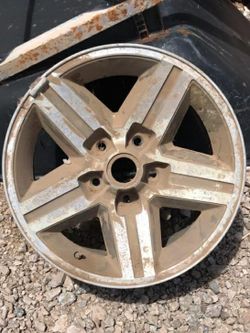 Chevy Camaro 5 spoke wheels