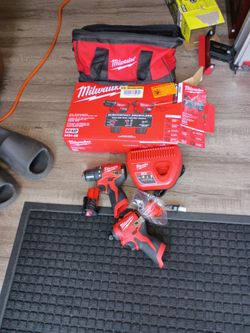 Milwaukee M12 Subcompact Brushless 2-Tool Combo Kit