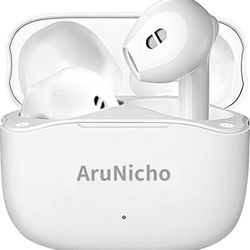 AruNicho Bluetooth Earbuds ENC Noise Canceling for iPhone Android, Hi-Fi Stereo Sound Wireless Earbuds Bluetooth 5.0 in Ear Touch Control Headphones 3