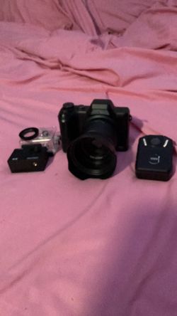 Camera bundle- 4k vlogging camera go pro and body cam