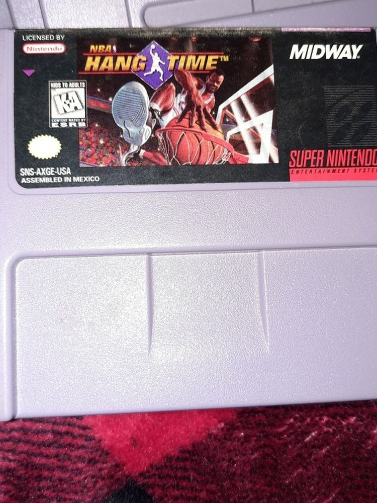NBA Hang Time Super Nintendo