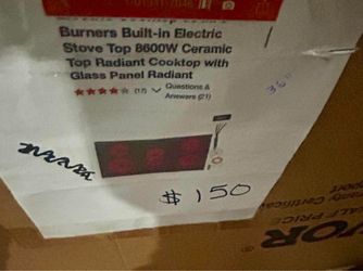 Built In Electric Stove Top
