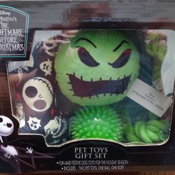 The Nightmare Before Christmas Pet Toys Gift Set Oogie Boogie