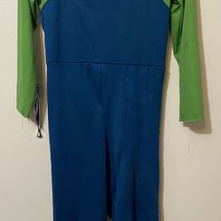 Super Mario Brothers Luigi Costume Kids Size Small 4-6 
