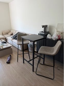 Table and chairs