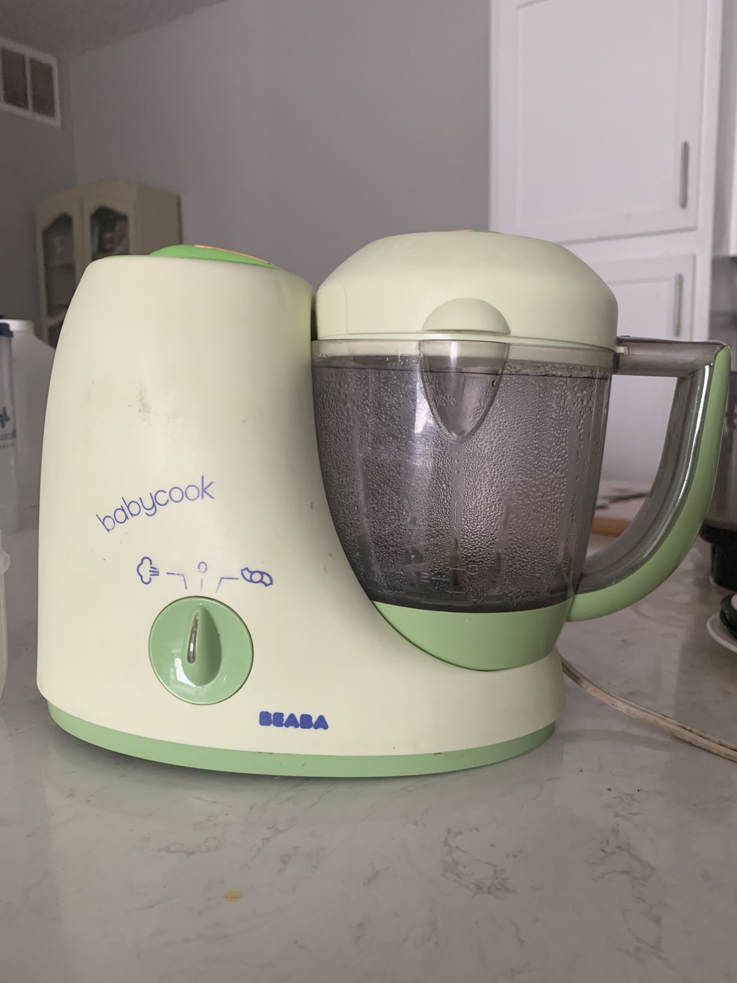 Baby cook food processor with steamer and blender