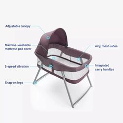 Graco Baby Bassinet with Canopy and Vibration