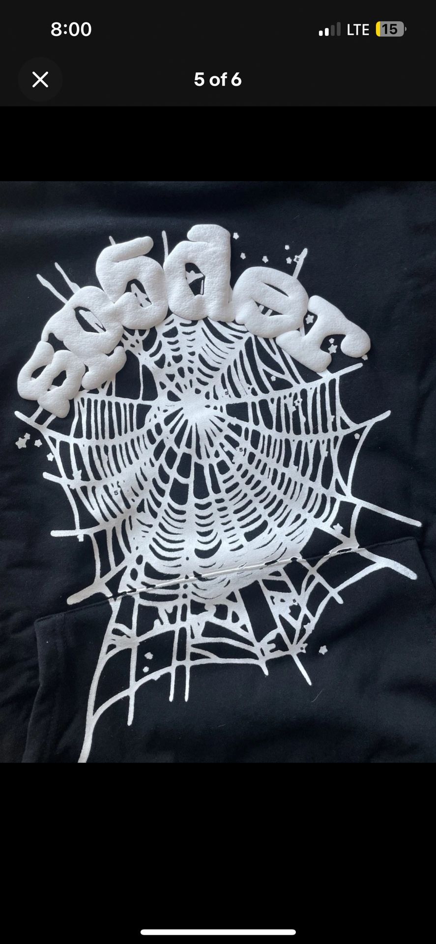 Black Spider Hoodie