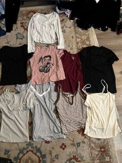 Woman shirts size small and xs