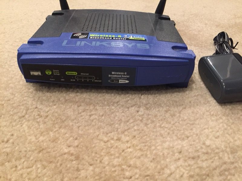 Linksys Wireless-G 2.4GHz Router