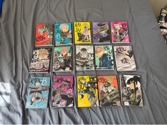 Kaiju no.8 vol 1-15/ Funkos and figures