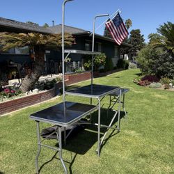 Folding Camp Kitchen and storage bag