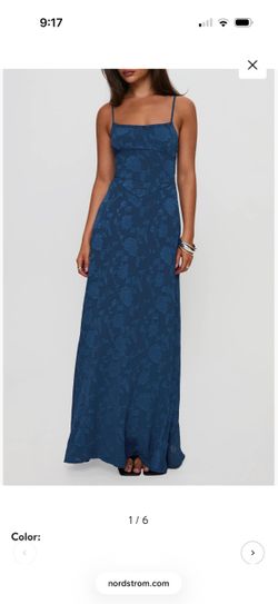 Long Blue dress size 12