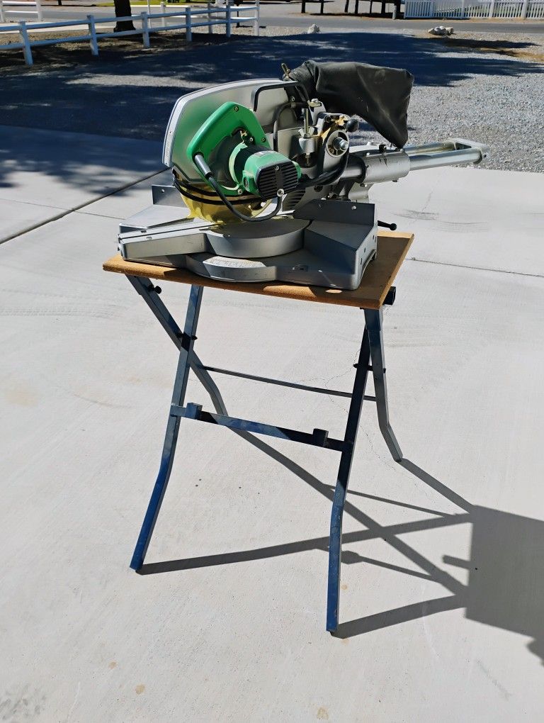 Miter Saw With Stand