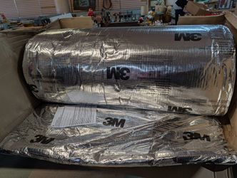 2024 3M Fire Barrier Duct Wrap 615+ 48in x 25ft Roll Insulation