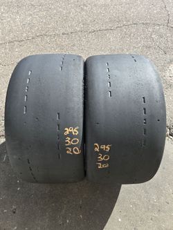 295/30/20 Hoosier slicks racing tires