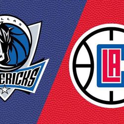 Dallas mavericks VS La Clippers tickets today at American Airlines Center at 7:00PM