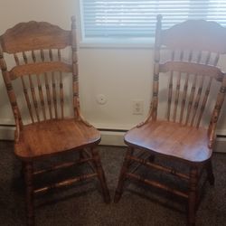 Sturdy Wooden Dining Room Chairs