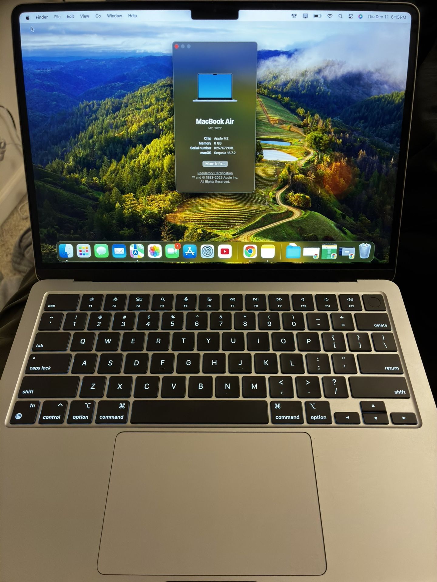 MacBook Air 2022 M2 Chip