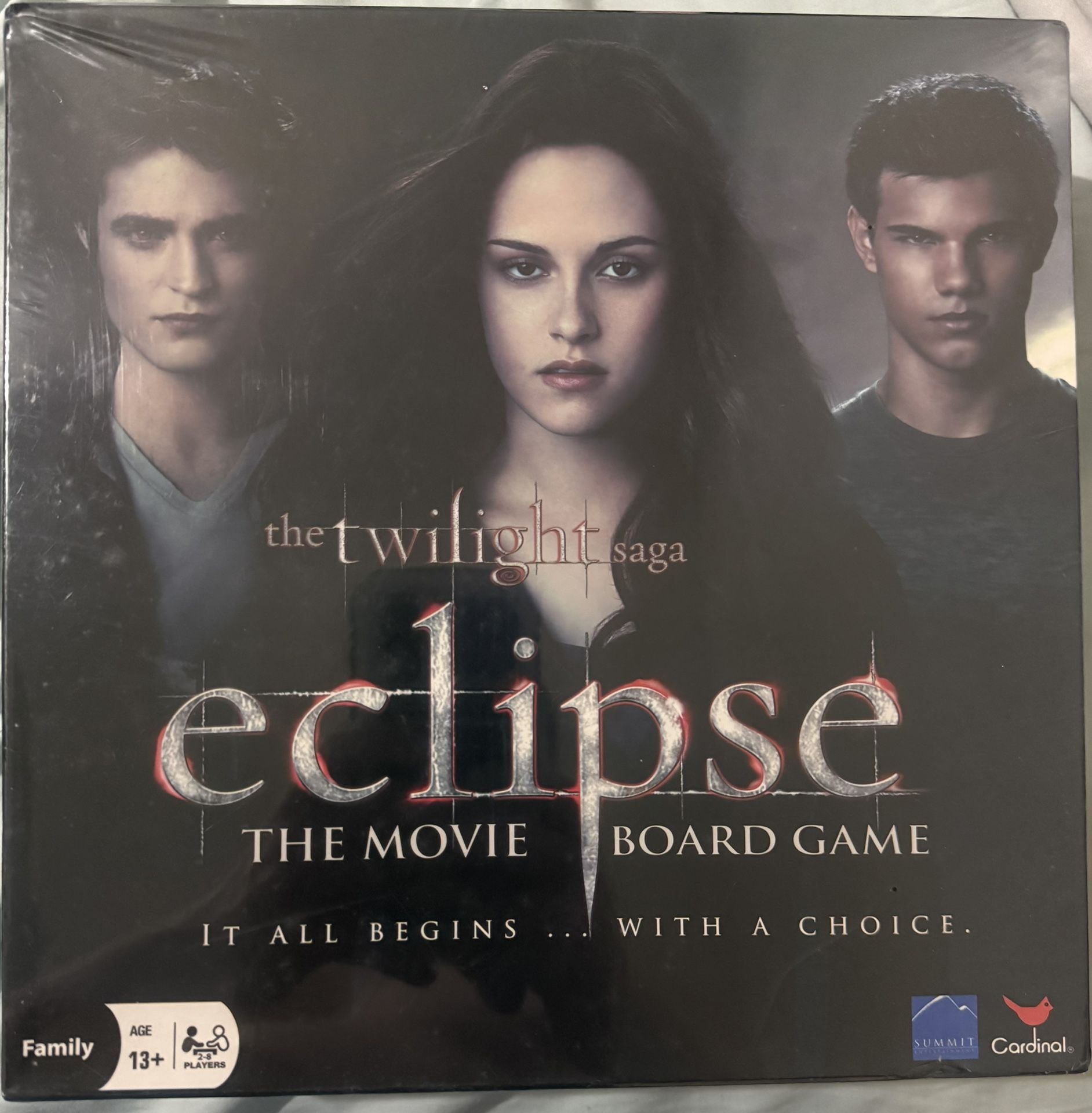 The Twilight Saga Eclipse Movie Board Game New Sealed