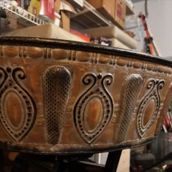 Large Metal Basket Or Planter