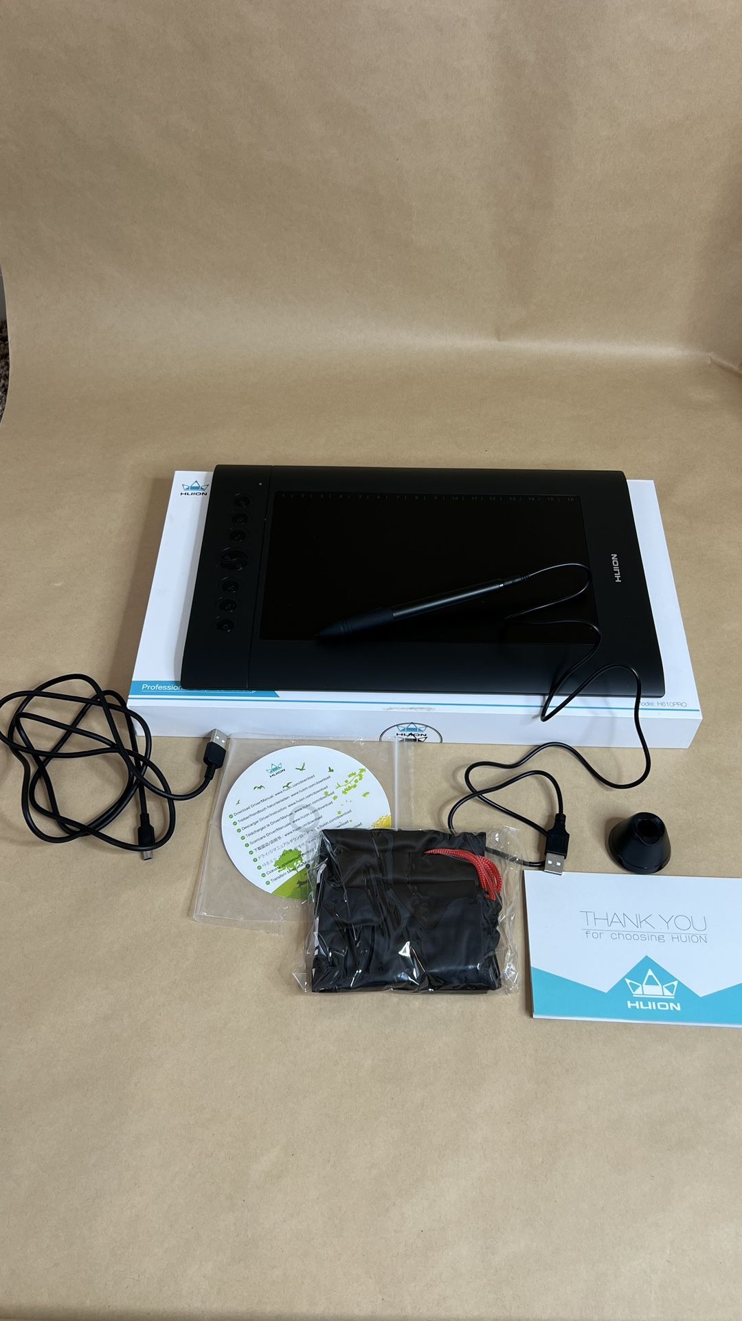 Huion Professional Graphics Drawing Tablet ; Model: H610PRO