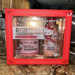 The Creme X Hello Kitty Winter Glow Spa Set 