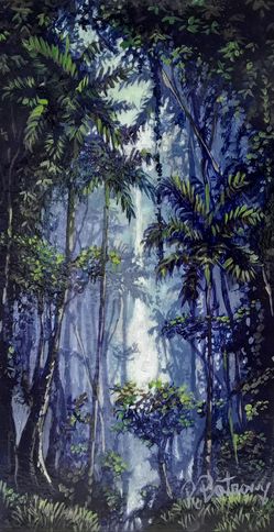 Original Landscape Cuban artwork by artist