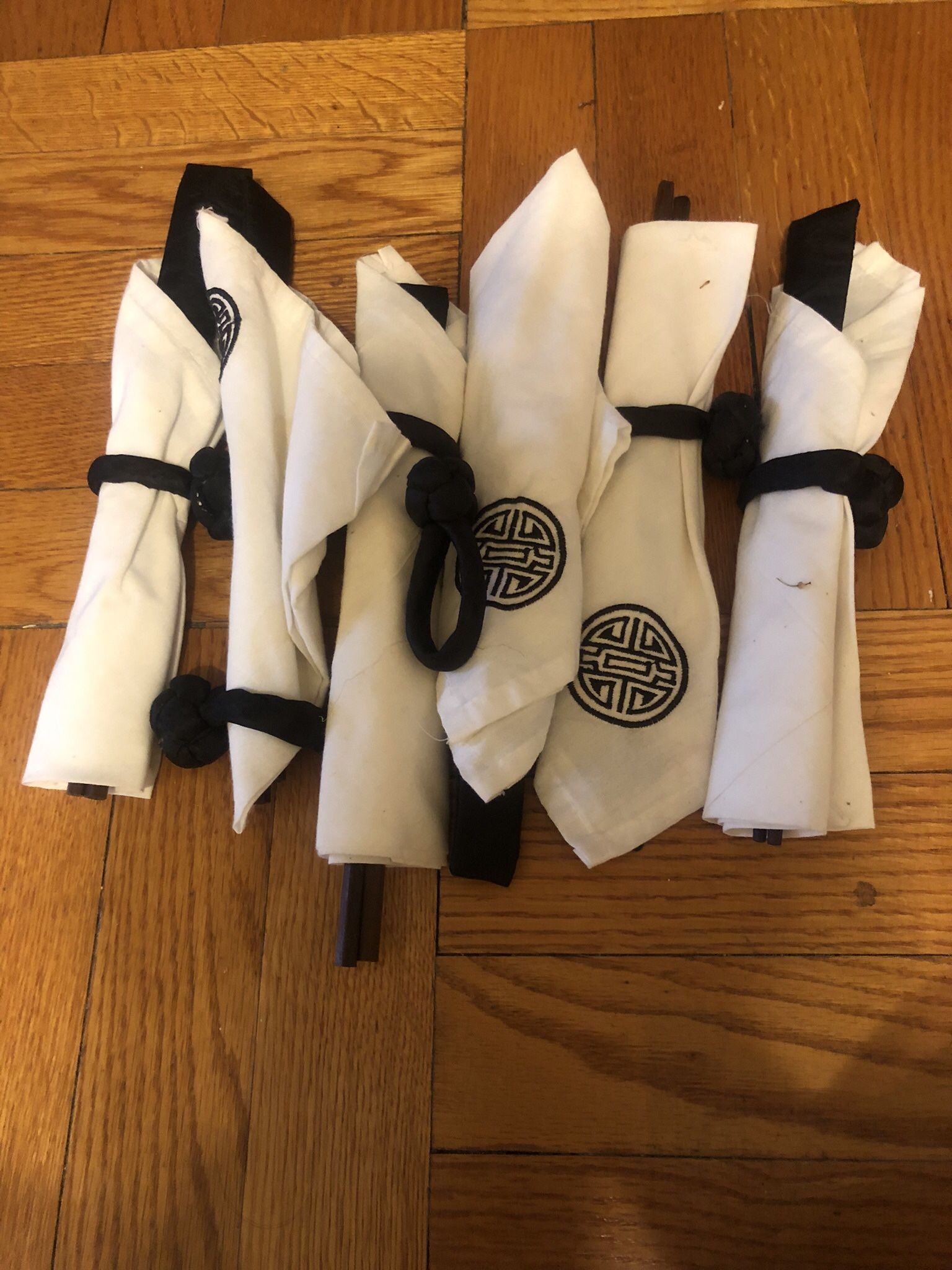 Sushi Plates, Chopsticks & Sauce Dipper Bowl