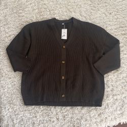 Knit Cardigan - Large 