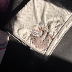 Sloth Baby Blanket