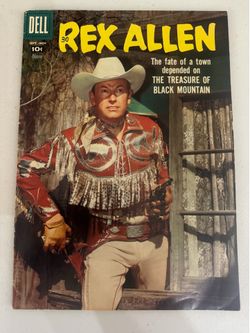 (1958) Dell Rex Allen #30
