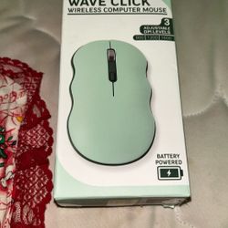 Wave click wireless mouse 