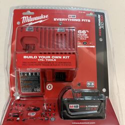 Milwaukee M18 18-Volt Lithium-Ion XC Starter Kit with One 5.0Ah Battery and Charger