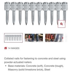 2 Hilti Powder Gun nail Boxes… $100 obo