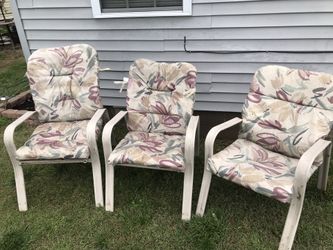 Outside chairs