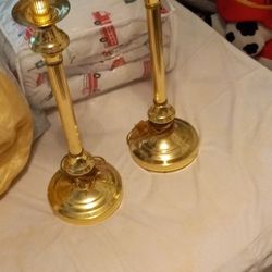 2 Brass Lamp 