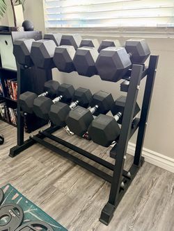 Home Weight Lifting Set Up