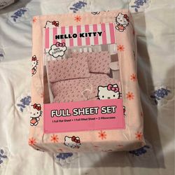 Hello Kitty Full Sheet Set