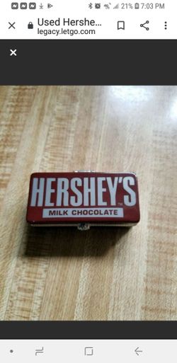 Hershey's Chocolate Ceramic Trinket Box