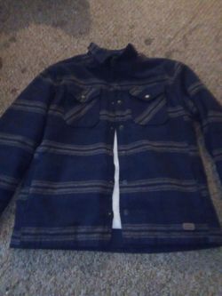 Flannel sweater